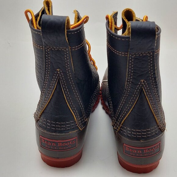 LL Bean Bison Leather Boots for Women - Size 7 - Picture 2 of 13